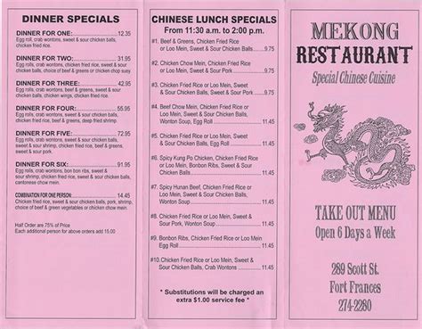 Mekong restaurant - Mekong Restaurant, 1030 Harvey Ave / Mekong Restaurant menu; Mekong Restaurant Menu. Add to wishlist. Add to compare #78 of 633 restaurants in Kelowna . View menu on the restaurant's website Upload menu. Menu added by users February 03, 2024 Menu added by users December 07, 2023